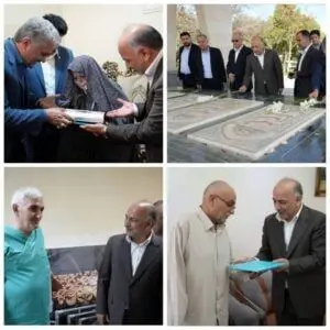 تکریم مقام شهیدان و ایثارگران؛ مدیرعامل بیمه دی با خانواده‌های معظم شهدا دیدار کرد