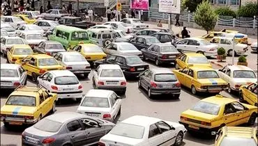 خودروها گلوی تهران را گرفته‌اند