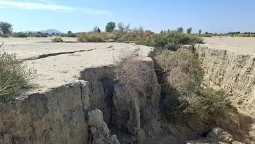 فرونشست ۱۰۶ دشت ایران