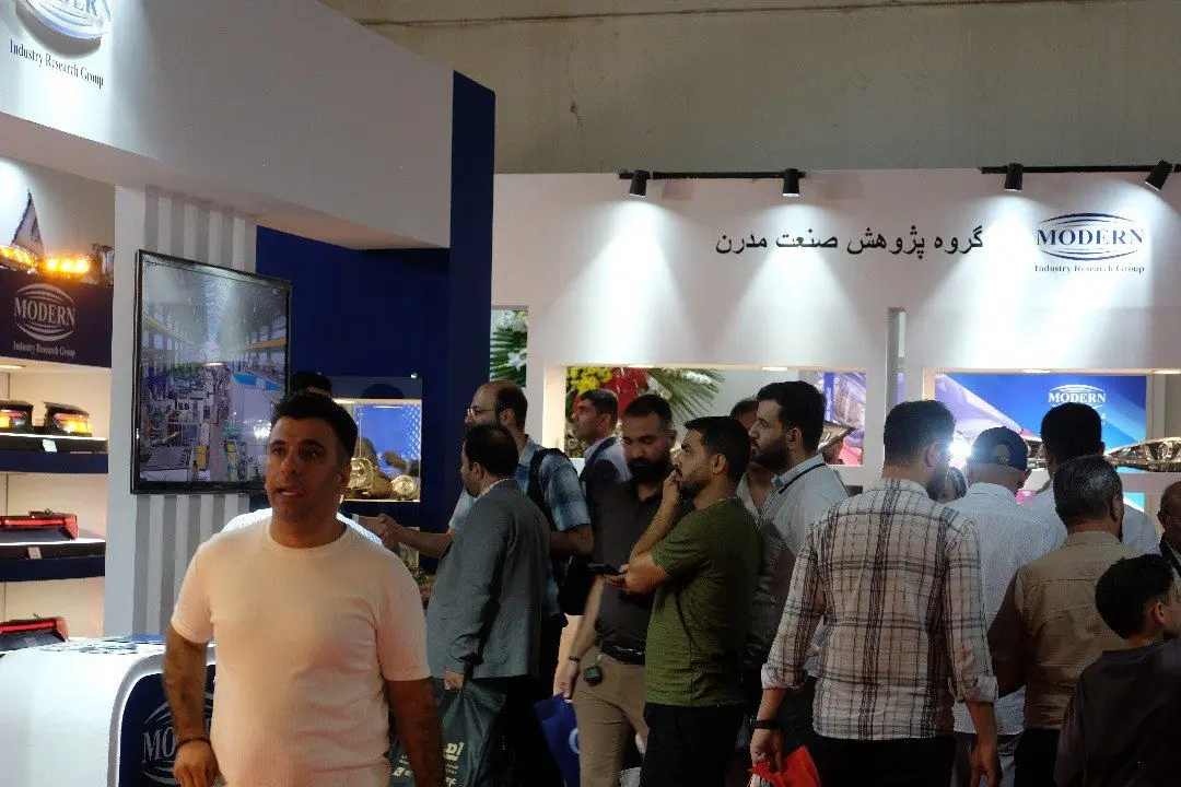 حضور اثرگذار گروه پژوهش صنعت مدرن در بیستمین نمایشگاه بین‌المللی قطعات خودرو تهران