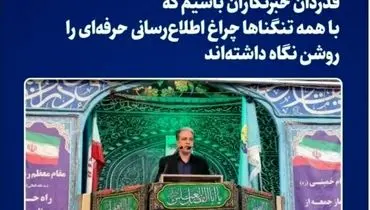 مدیر روابط عمومی فولاد خراسان در سخنرانی پیش از خطبه های نماز جمعه:
