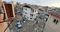 آستانه اشرفیه یک هفته پس از حمله؛ زخم‌ها هنوز تازه‌اند + عکس