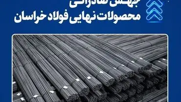 استقبال بازارهای هدف صادراتی از محصول نهایی فولاد خراسان