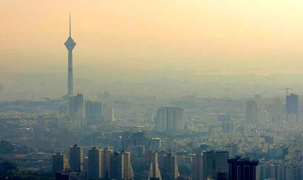 آلودگی هوای تهران ادامه دارد؛ وضعیت نارنجی برای گروه‌های حساس