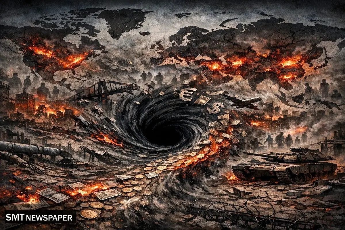 اقتصاد جهان در سیاهچاله جنگ