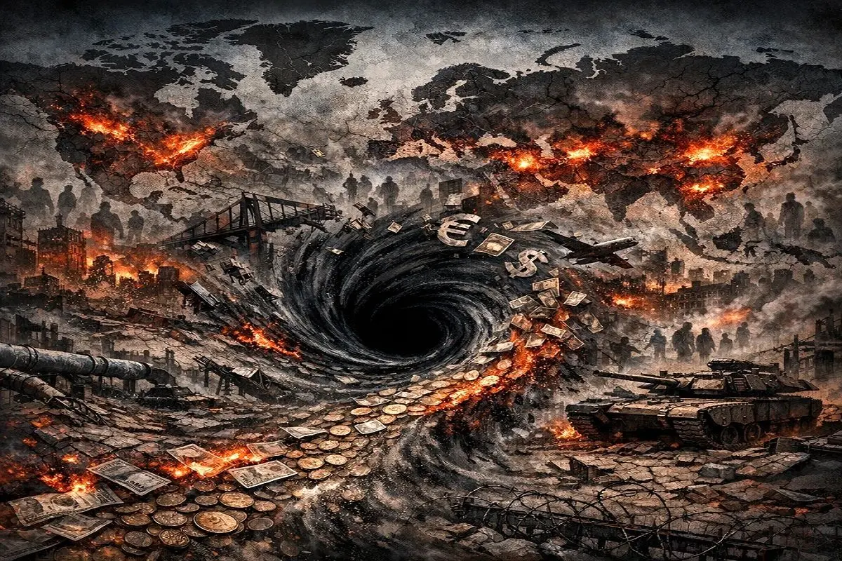 اقتصاد جهان در سیاهچاله جنگ