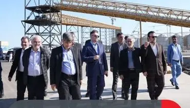بازدید مدیرعامل گروه فولاد مبارکه از بندر شهید بهشتی چابهار