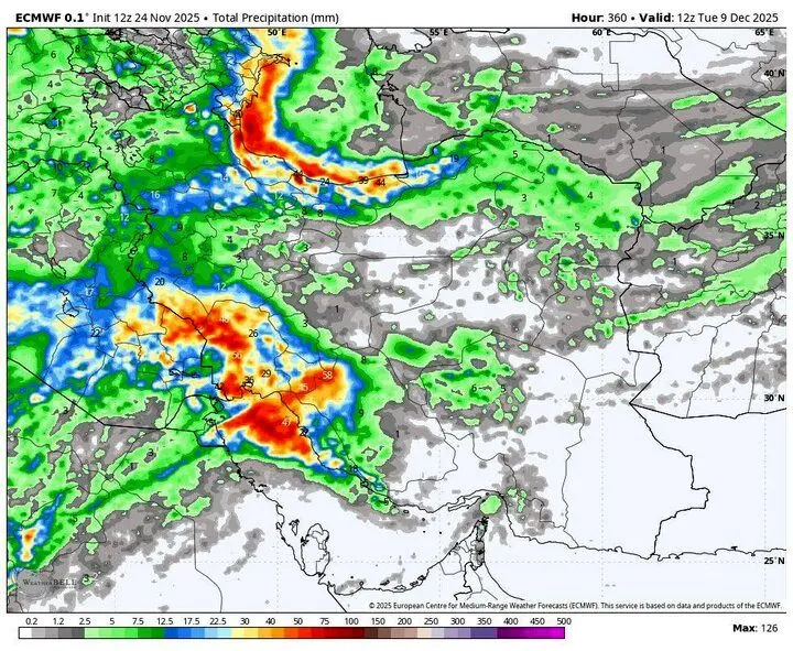 هشدار دوگانه: بارش‌های جدید و آلودگی هوا در چهار استان کشور