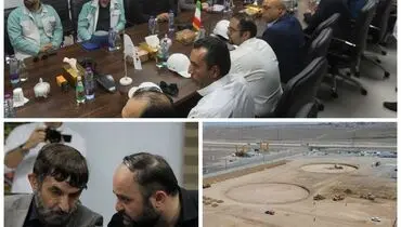 بازدید دکتر علی آقامحمدی، رئیس گروه اقتصادی دفتر مقام معظم رهبری و عضو مجمع تشخیص مصلحت نظام امروز دوشنبه ۱ مرداد ۱۴۰۳ از پروژه ال ان جی (LNG) شرکت آهن و فولاد ارفع

