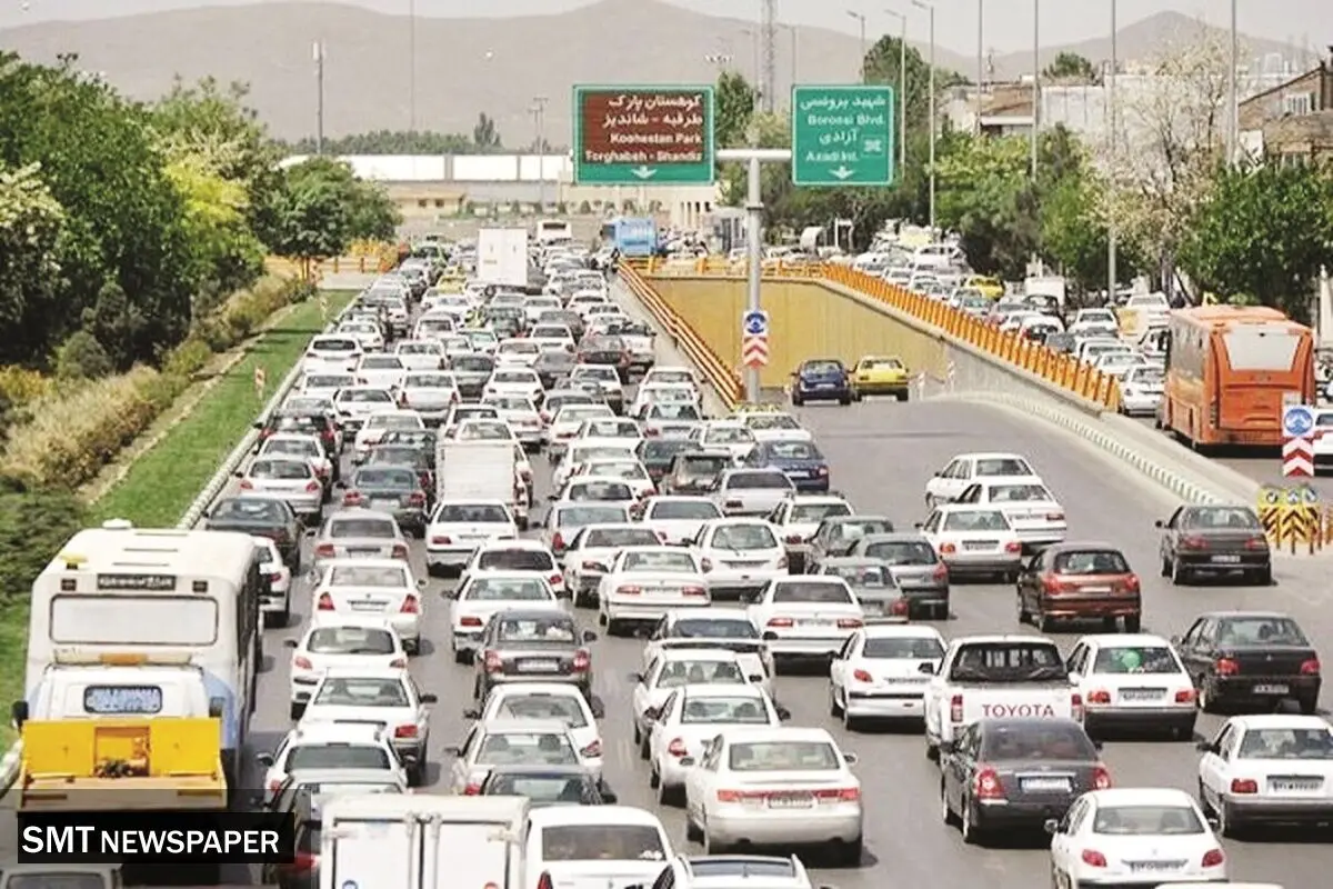 ماجرای خط‌کشی زرد در بزرگراه همت