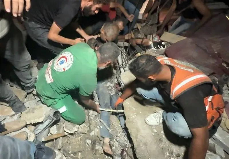حملات گسترده به غزه؛ شهادت ده‌ها فلسطینی از جمله چند کودک