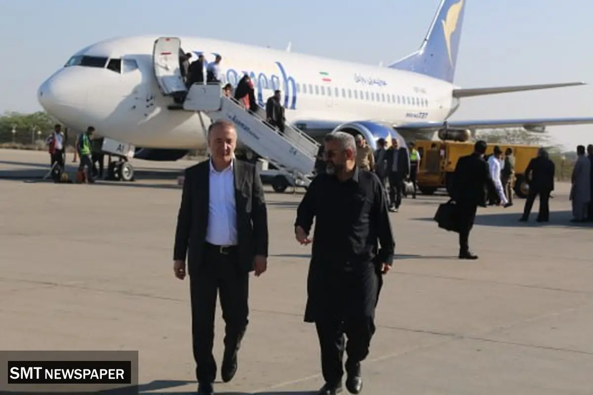 مدیرعامل شرکت سرمایه گذاری تجاری شستان وارد چابهار شد