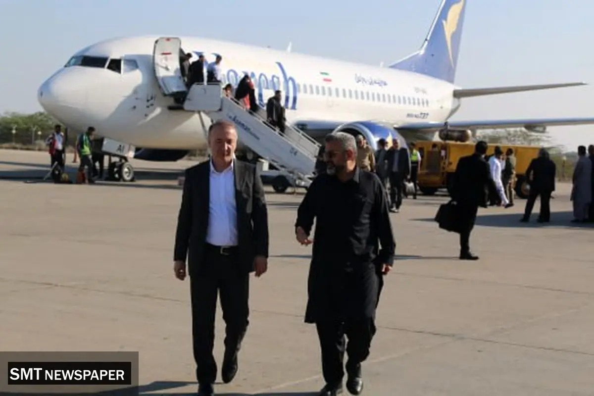 مدیرعامل شرکت سرمایه گذاری تجاری شستان وارد چابهار شد
