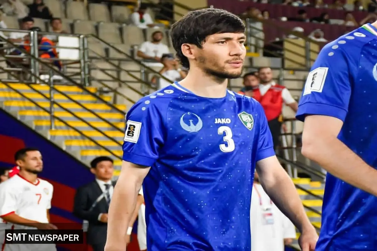 مدافع جدید پرسپولیس صاحب عنوان گل سال ازبکستان شد