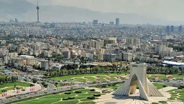 شاخص کیفیت ۹۷ و هوای تهران در وضعیت زرد