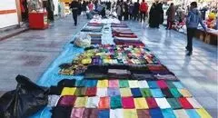 فعالیت ۳۵ هزار دستفروش در پایتخت