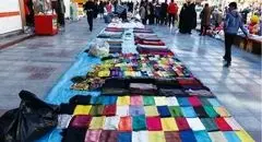 فعالیت ۳۵ هزار دستفروش در پایتخت