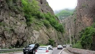 ترافیک سبک در کشور، اما چالوس همچنان تحت کنترل