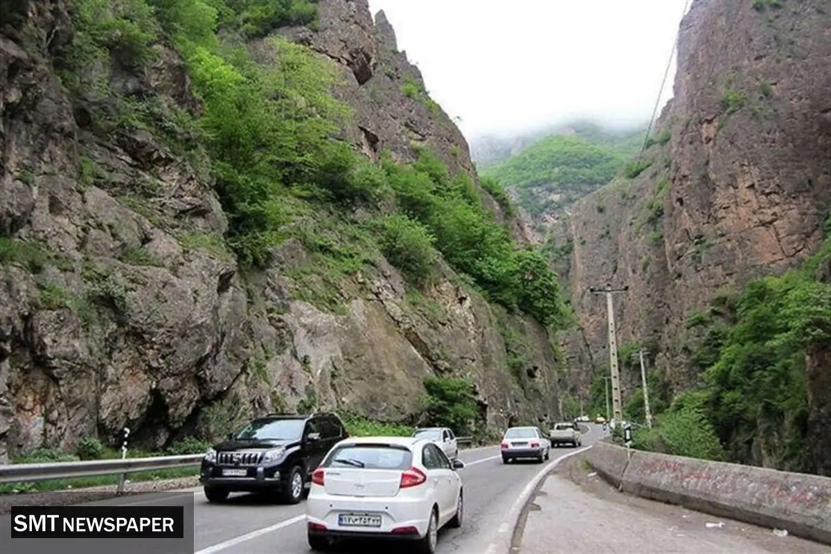ترافیک سبک در کشور، اما چالوس همچنان تحت کنترل