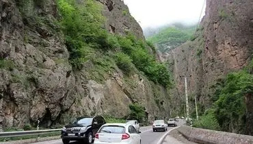 ترافیک سبک در کشور، اما چالوس همچنان تحت کنترل
