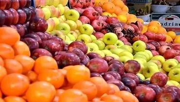 قیمت انواع میوه و تره‌بار در تاریخ ۹ تیر ۱۴۰۴