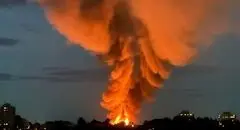 وقوع انفجار مقابل شهرداری رباط‌کریم