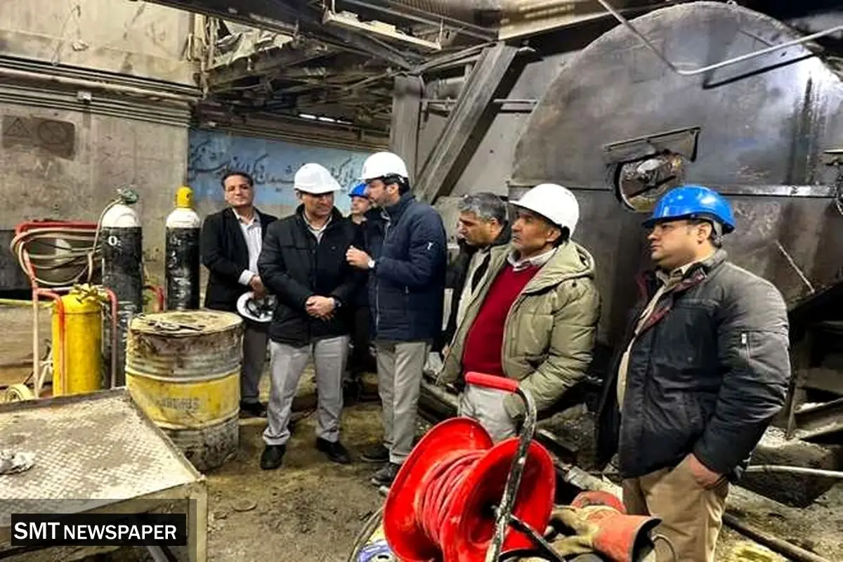 بازدید مدیر مجتمع مس سرچشمه رفسنجان از اورهال سنگ‌شکن معدن