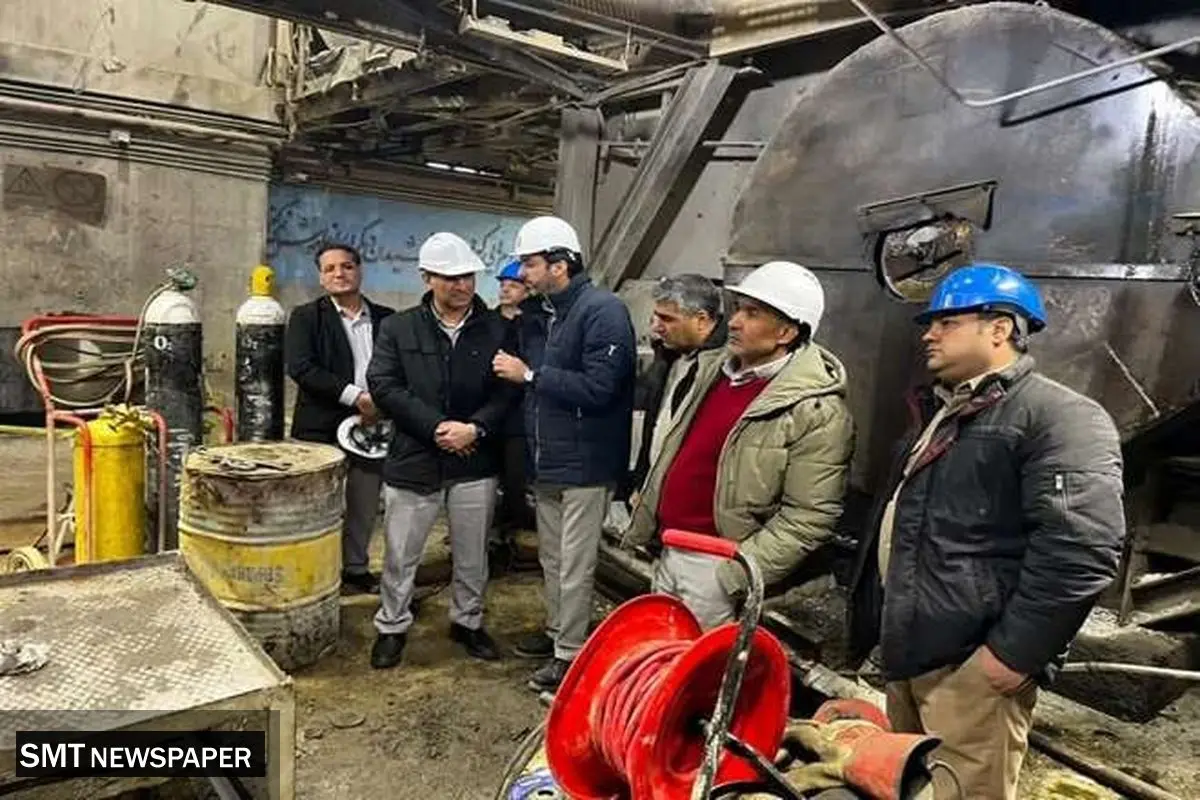 بازدید مدیر مجتمع مس سرچشمه رفسنجان از اورهال سنگ‌شکن معدن