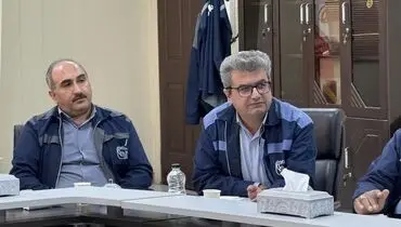 رفع مشکل کارخانه گندله سازی بافق

