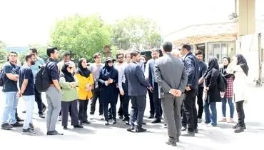 بازدید دانشجویان دانشگاه امیرکبیر از گروه پژوهش صنعت مدرن