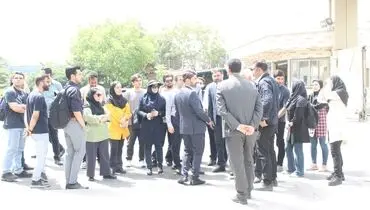 بازدید دانشجویان دانشگاه امیرکبیر از گروه پژوهش صنعت مدرن