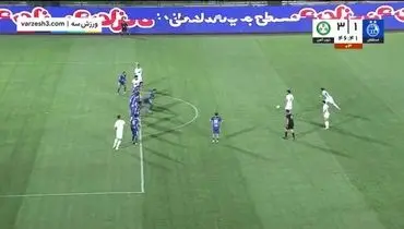 خلاصه بازی جذاب استقلال ۳ - ۳ ذوب آهن 