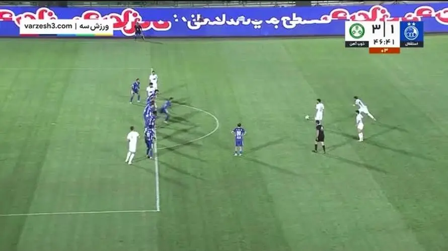 خلاصه بازی جذاب استقلال ۳ - ۳ ذوب آهن 