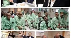 دیدار مدیرعامل بیمه دی با جانبازان بیمارستان صدر همزمان با بزرگداشت روز جانباز