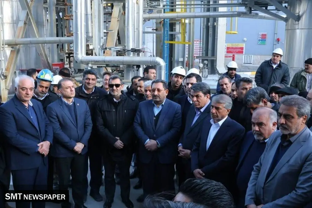 افتتاح کارخانه تصفیه‌ پساب اسید سرچشمه با حضور وزیر صمت