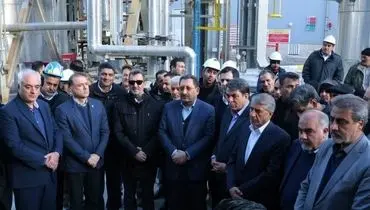 افتتاح کارخانه تصفیه‌ پساب اسید سرچشمه با حضور وزیر صمت
