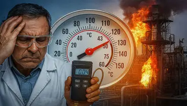 یک اشتباه کوچک در اندازه‌گیری دما، میلیون‌ها تومان خسارت به صنایع وارد کرد!