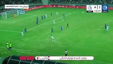 خلاصه بازی استقلال ۰ - ۱ استقلال خوزستان